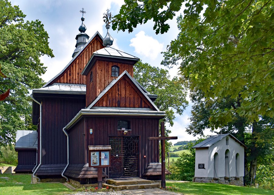 Former Greek Catholic Church of St. Parasceve, Górzanka village, Lesko County, Subcarpathian Voivodeship, Poland