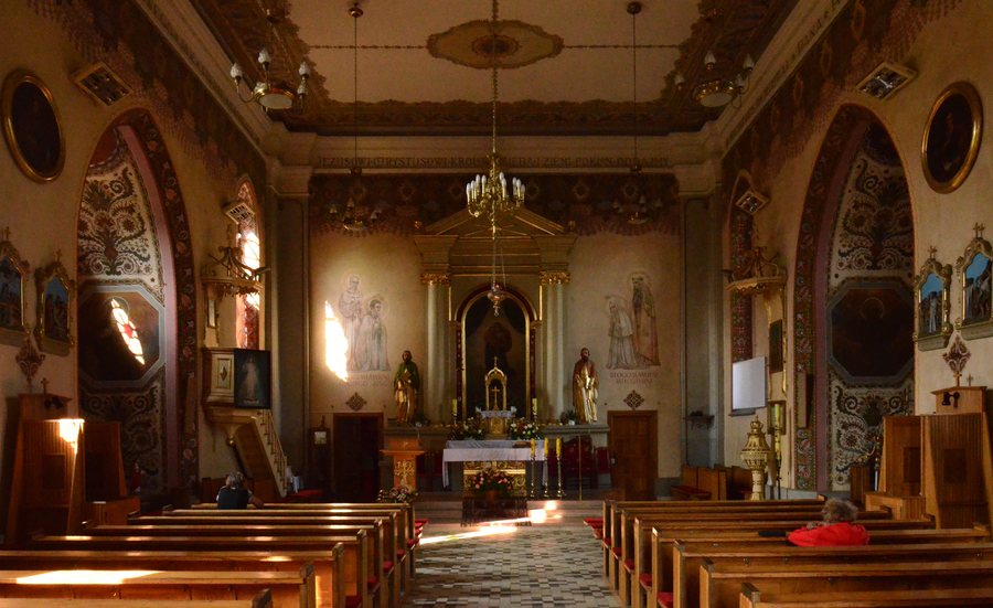 Rogowo, kościół św. Bartłomieja, wnętrze