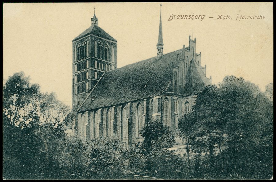 Braunsberg - Kath. Pfarrkirche. 1908